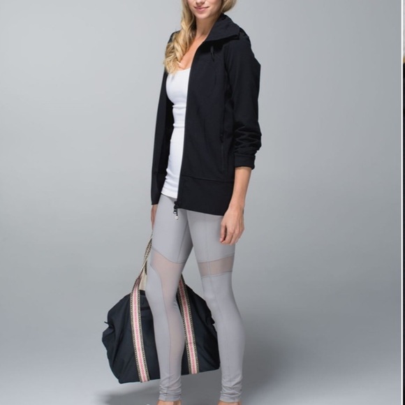 Lululemon Stride Jacket II Hooded Black Size 4 - Picture 8 of 15